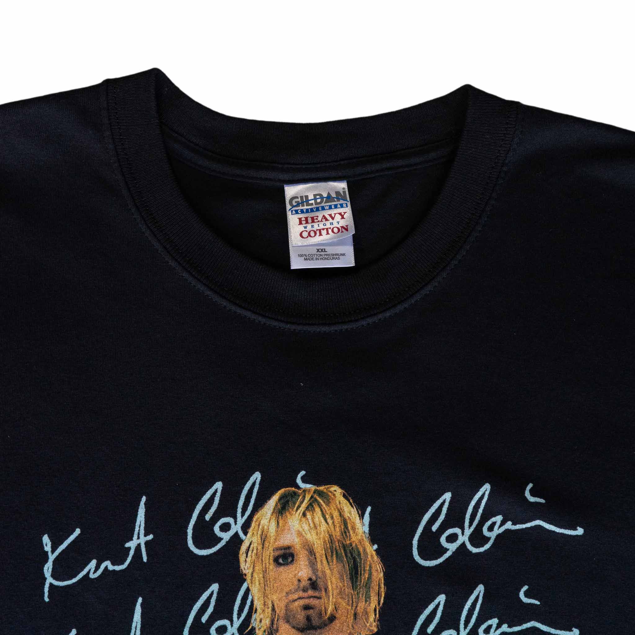 Vintage Kurt Cobain 2003 Green Dress Grunge Nirvana T-Shirt